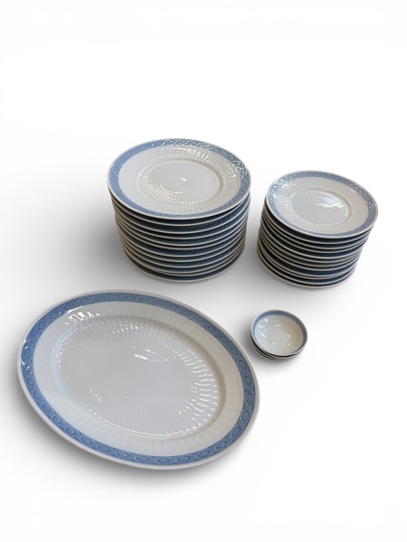 Servisdelar, porslin 29 delar Royal Copenhagen