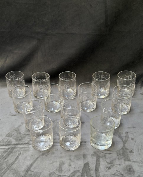 SELTERGLAS, 12 st antika