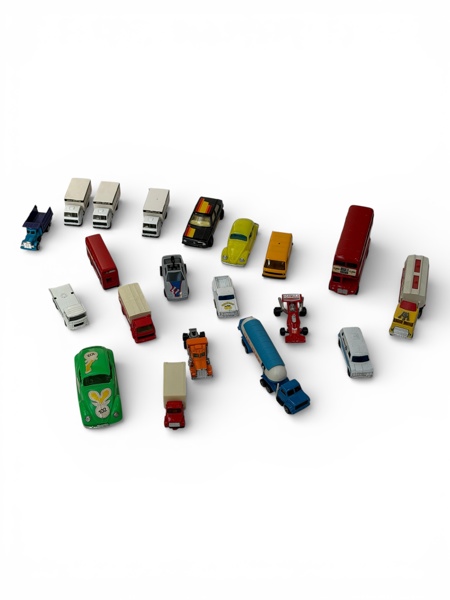 LEKSAKER,  parti med 20 st bilar