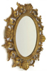 Spegel, förgyllt trä, Italien, 1900-tal
