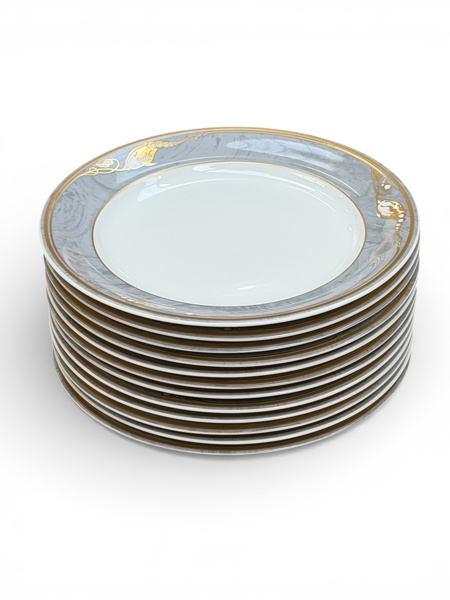 TALLRIKAR, 12 st ROYAL COPENHAGEN