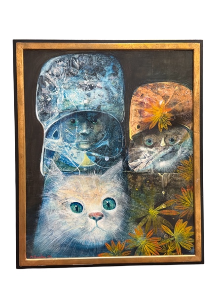 TAVLA, olja på panå Michael Qvarsebo