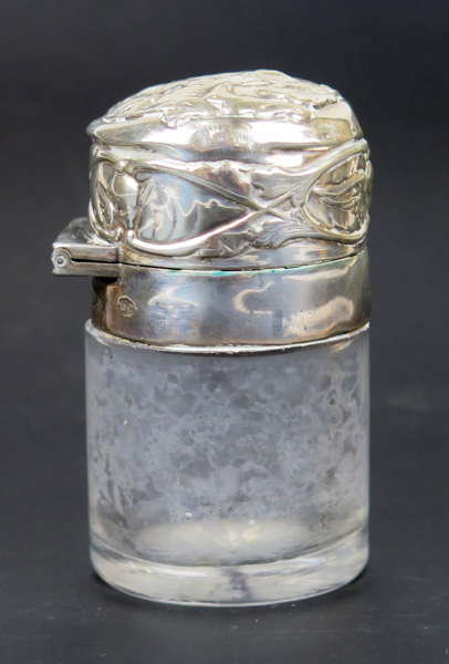 SILVER, BLÄCKHORN, sterlingsilver och glas