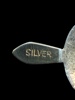 SILVER, brosch sköldpadda