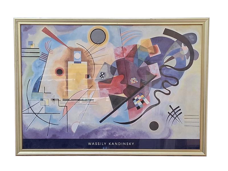 UTSTÄLLNINGSAFFISCH, Wasilij Kandinskij,