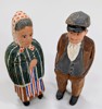 XXX Snidade träfigurer 2st osignerade 1900-tal