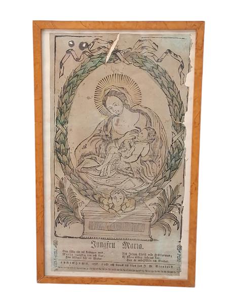 KISTEBREV, Jungfru Maria