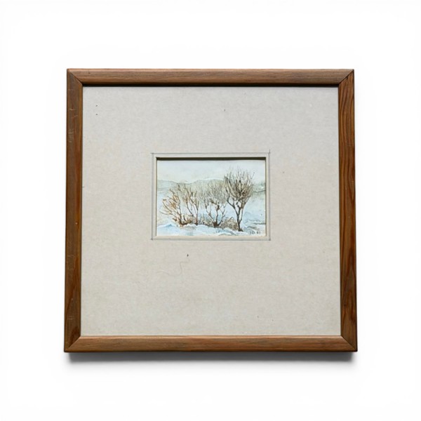 AKVARELL, okänd konstnär