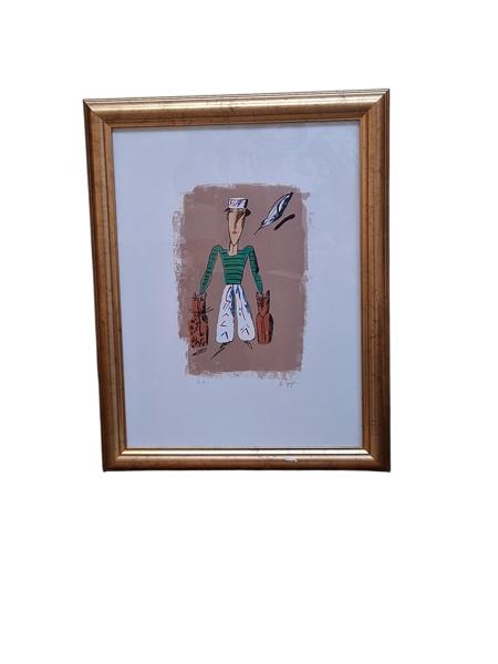 FÄRGLITOGRAFI, Madeleine Pyk