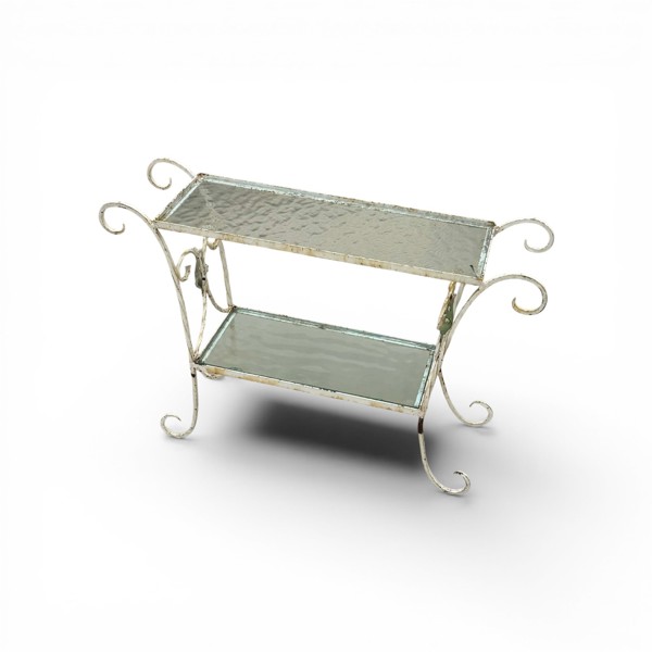 BLOMBORD #2 i målad metall