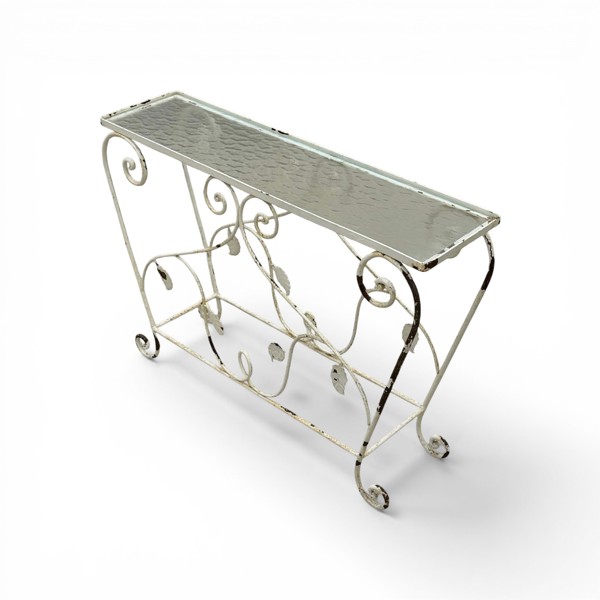 BLOMBORD #1 i målad metall