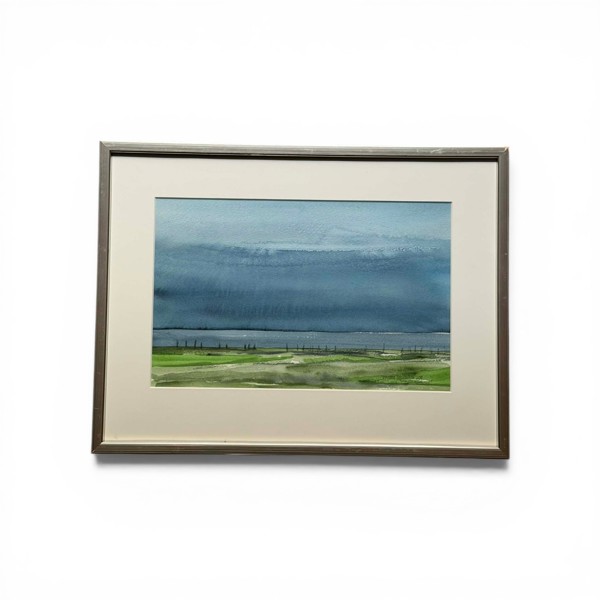 TAVLA Akvarell Birgitta Fältström