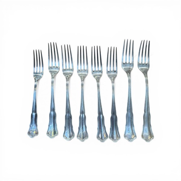 SILVER Gafflar  8-delar