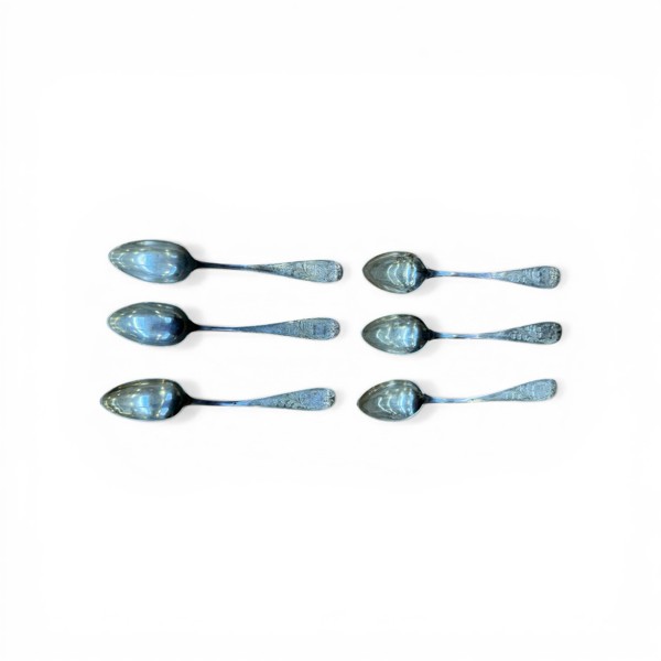 SILVER Teskedar 6-delar