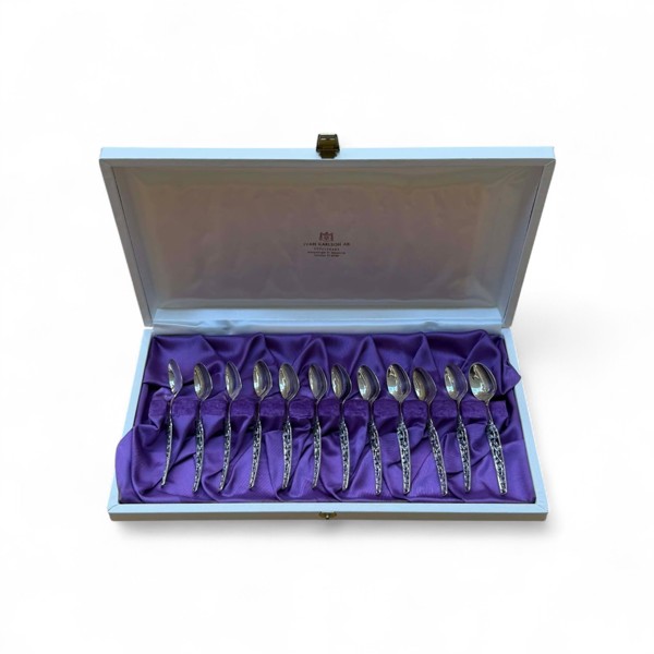 SILVER KAFFESKEDAR 12 st