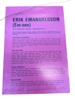 TAVLA OLJA Erik Emmanuelsson "Em-son"