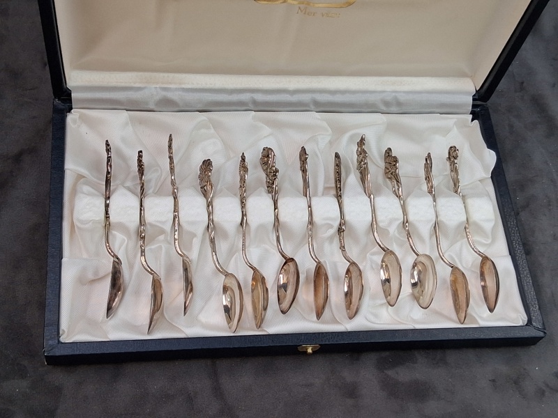 SILVER, teskedar 12 st