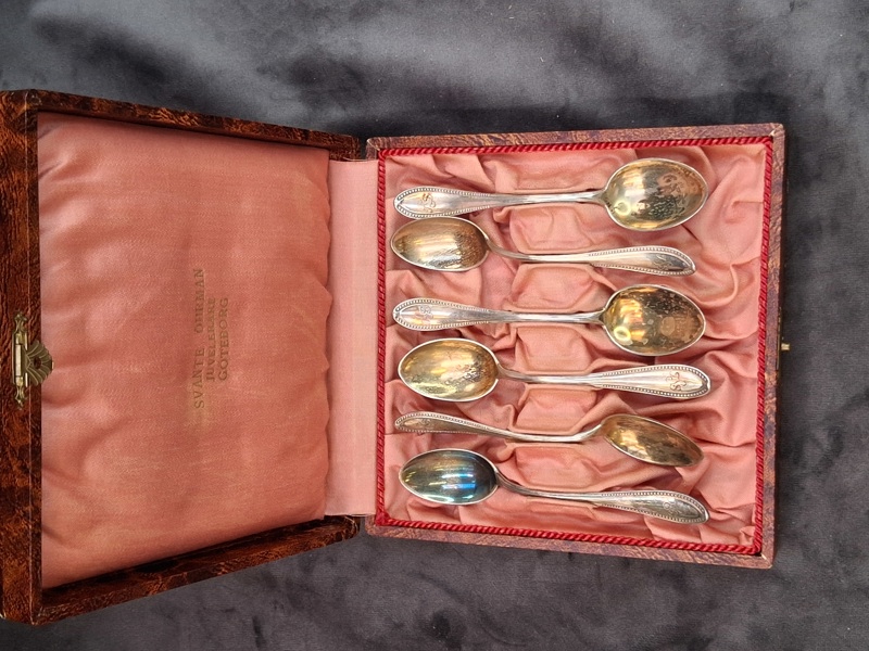 SILVER, teskedar 6 st