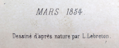 HANDKOLORERAD LITOGRAFI, Le Breton, Louis,