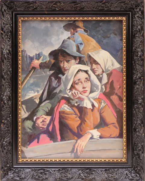 GOUACHE, okänd italiensk konstnär,