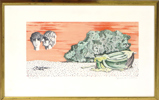 FÄRGLITOGRAFI, Axel Olson,