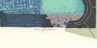 FÄRGLITOGRAFI, Sven Jonson, 
