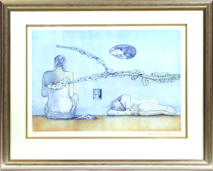 FÄRGETSNING, Axel Olson,