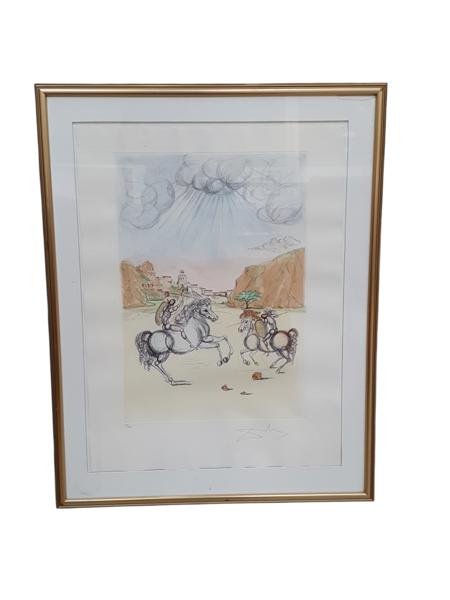 FÄRGETSNING, Salvador Dali, efter