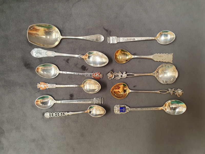 PARTI SILVER, kaffeskedar 11 st