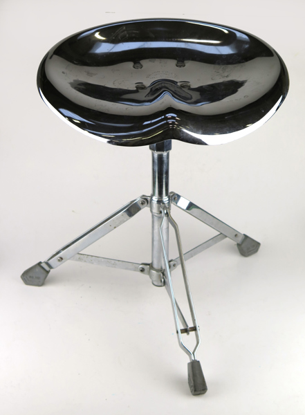 Sasamoto, Yasu, för Dulton Co ltd, trumslagarpall, rostfritt stål