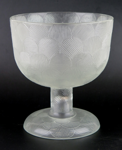 Orvola, Heikki för Arabia, skål på fot, glas, "Miranda"