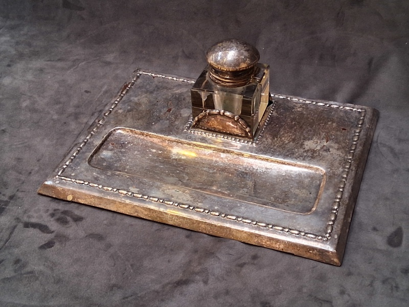 SKRIVBORDSUPPSATS, nysilver