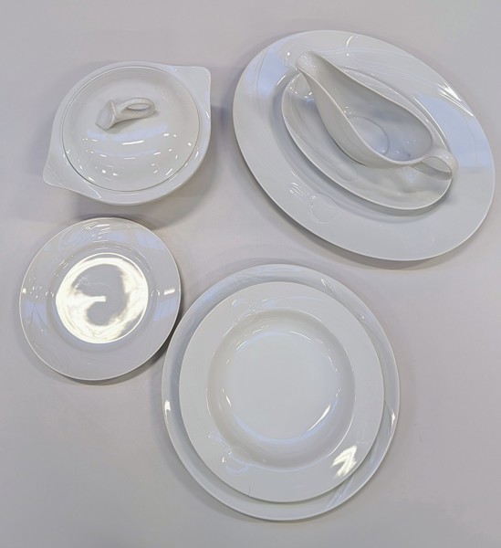 XXX Matservis Gustavsberg Bambu White