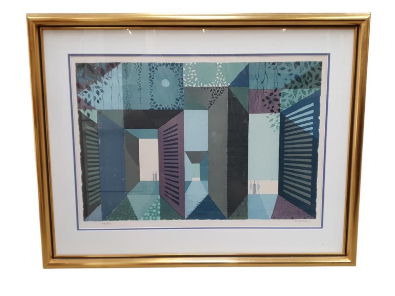 FÄRGLITOGRAFI, Sven Jonson