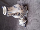 PORSLIN, ROYAL COPENHAGEN MUSSELMALET, KAFFEKANNA