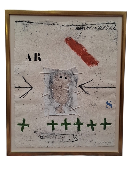 LITOGRAFI MED COLLAGE OCH CARBORUNDUM, James Coignard