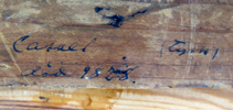 Okänd engelsk konstnär, 1800-tal, olja, segelfartyg utanför kust,