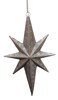 Advenststjärna 2 st i metall från