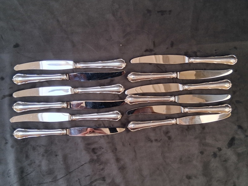 DESSERTKNIVAR SILVER