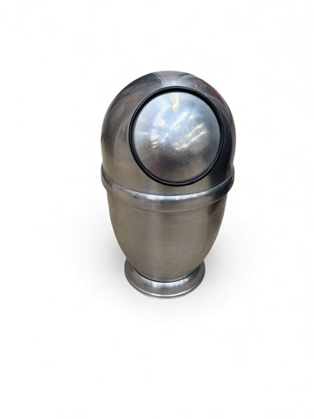 Dulton papperskorg tillverkad i aluminium