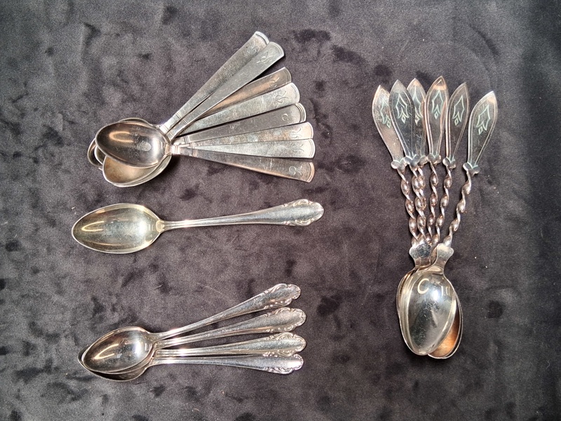 PARTI SILVER, KAFFESKEDAR, 19 st