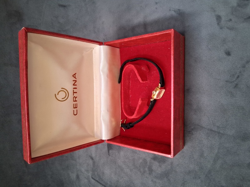 DAMARMBANDSUR, CERTINA, 18K