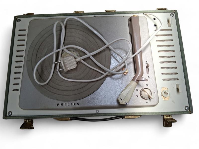 SKIVSPELARE, Philips med högtalare
