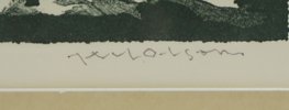 FÄRGLITOGRAFI, Axel Olson