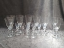 VIN- och SNAPSGLAS, Old Boda, 8 + 8 st