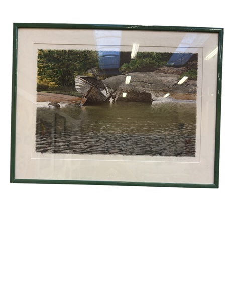 Tavla Litografi av Stanislav Zoladz 229/290 1996