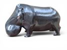 FLODHÄST, skuret trä