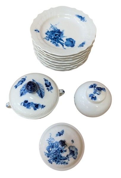 Kaffeservis Royal Copenhagen Blå Blomster