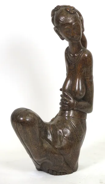 SKULPTUR, okänd balinesisk konstnär