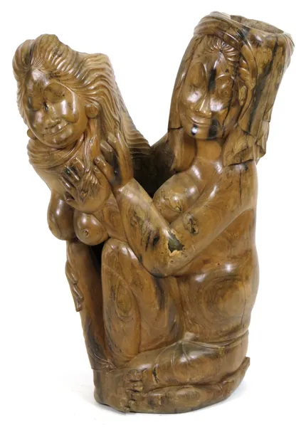 SKULPTUR, okänd balinesisk konstnär, 
